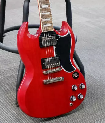 Epiphone - 1961 Les Paul SG Standard Electric Guitar with Case - Aged Sixties Cherry